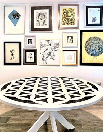 Mesa Flor de la Vida